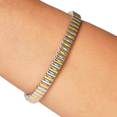 Two-Tone Flexi Bangle