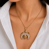 Aurelia Wing Necklace Set