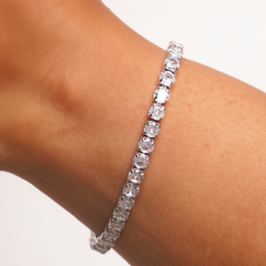 Classic Crystal Tennis Bracelet
