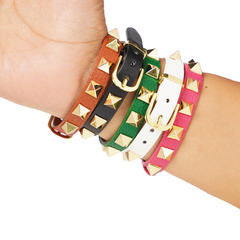 Leather Buckle Bracelet