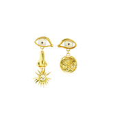 Surreal Eye Drop Earrings