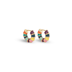 Chunky Colour Pop Hoops