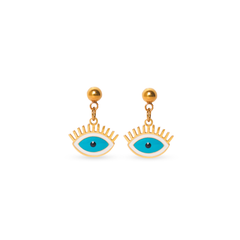 Evil Eye Drop Earrings
