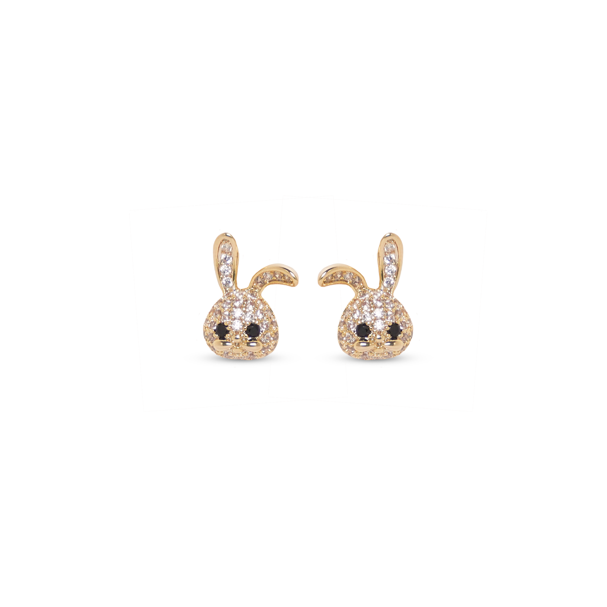 Bunny Bling Stud Earrings