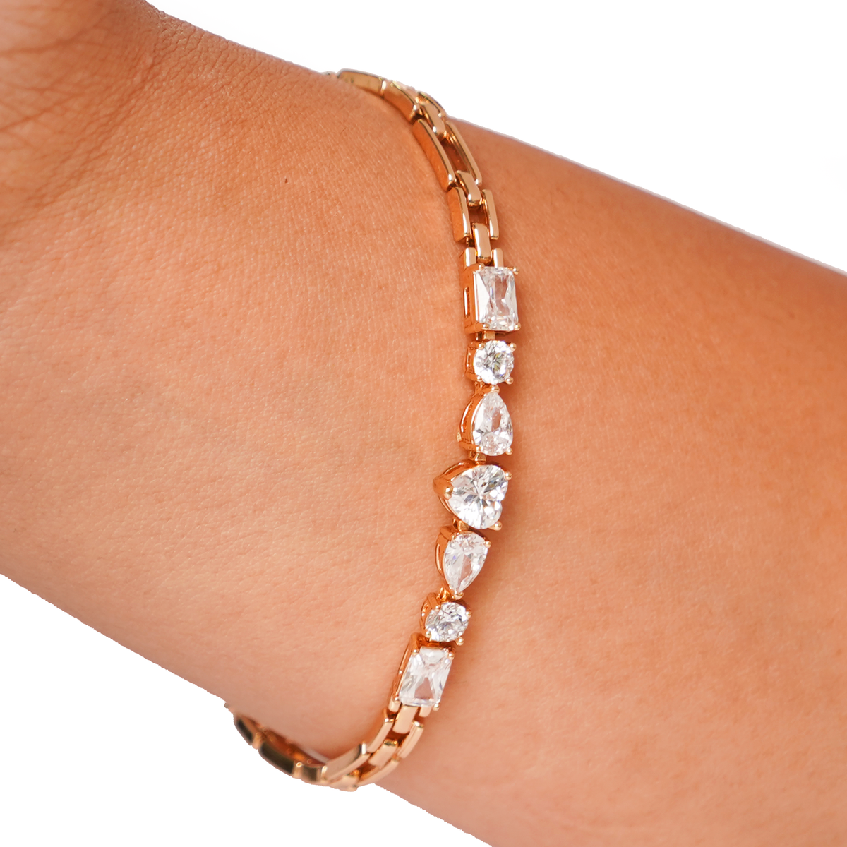 GemGlow Designer Stone Bracelet