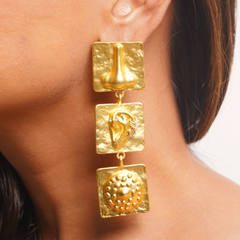 Three Senses Drop Earrings