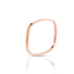 Rose Gold Square Bangle