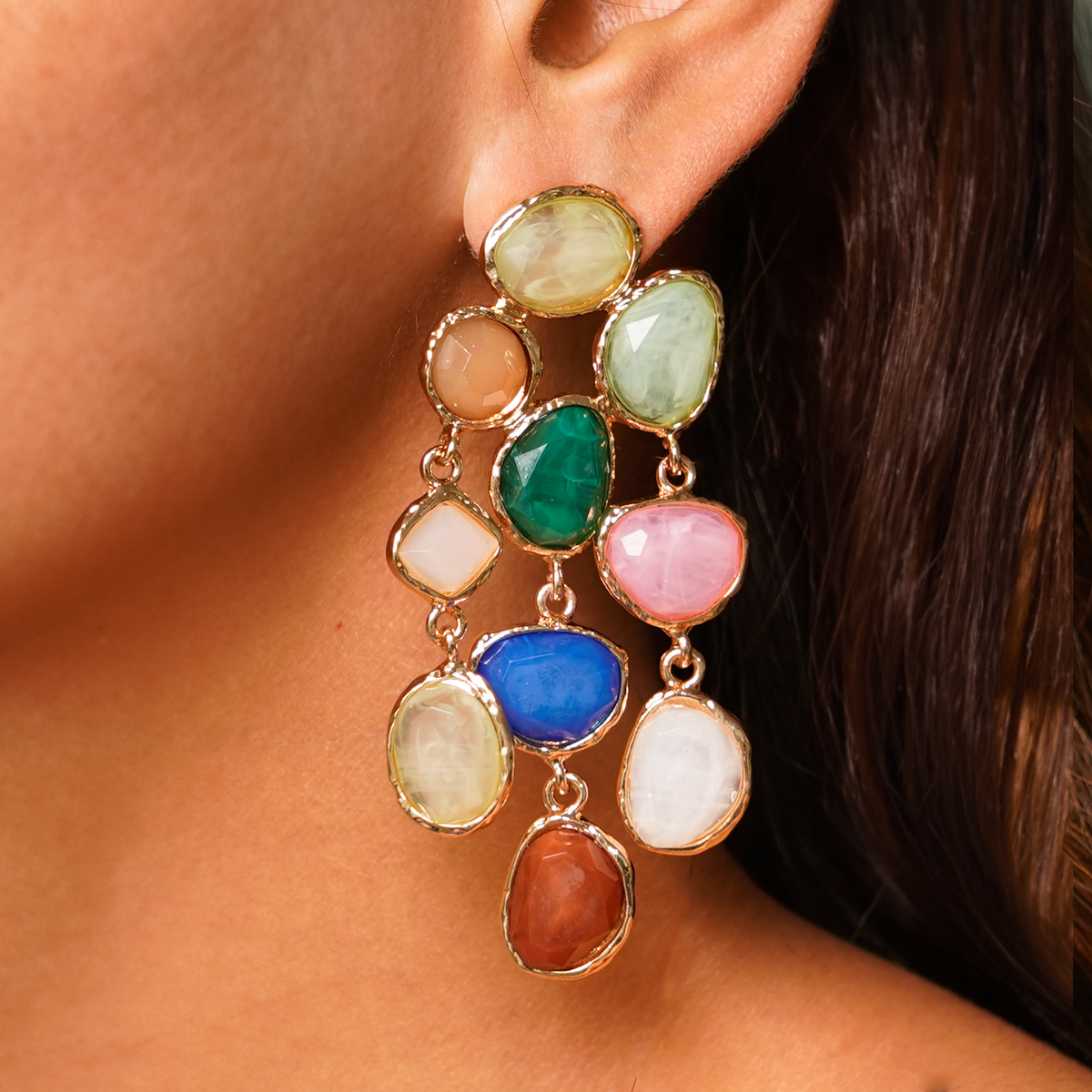 Kaleidoscope Dangle Earrings